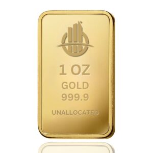1 oz gold bullion bar